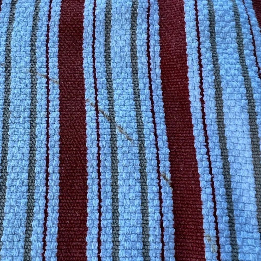 Williams Sonoma Orange and White Striped Kitchen Towels​
